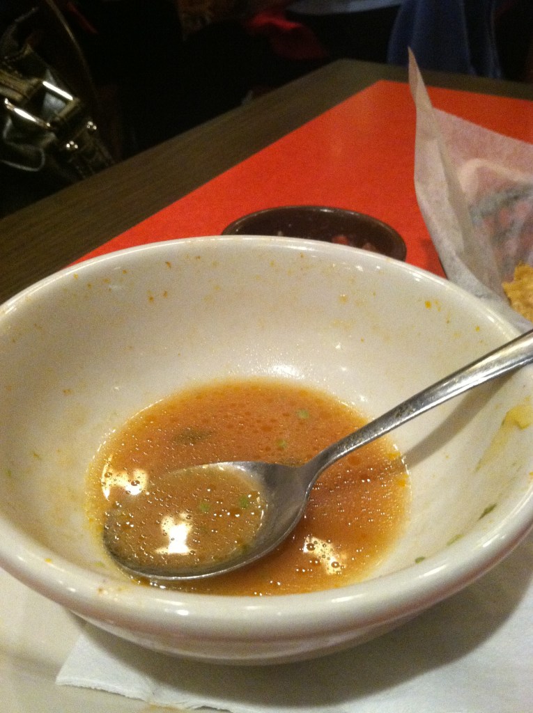 El Fenix (Tortilla Soup... or what was left of it) - Dallas, Texas