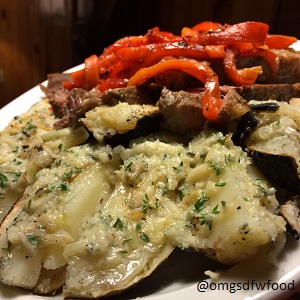 Fire Roasted Meal in the Woods