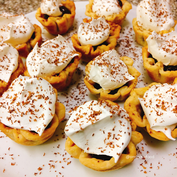 Holiday Party – Chocolate Cherry Rum Spiced&nbsp;Tartlets