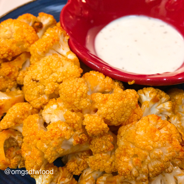 Super Bowl Buffalo Cauliflower&nbsp;Bites
