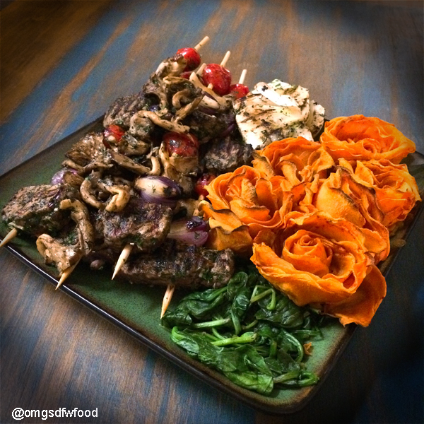 Valentine’s Day Beef Kabobs and Chocolate Decadence&nbsp;Cake