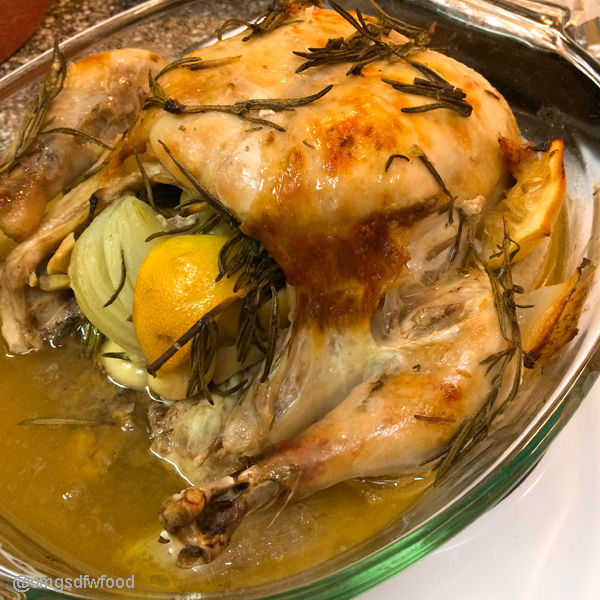 Lemon Rosemary Roast&nbsp;Chicken