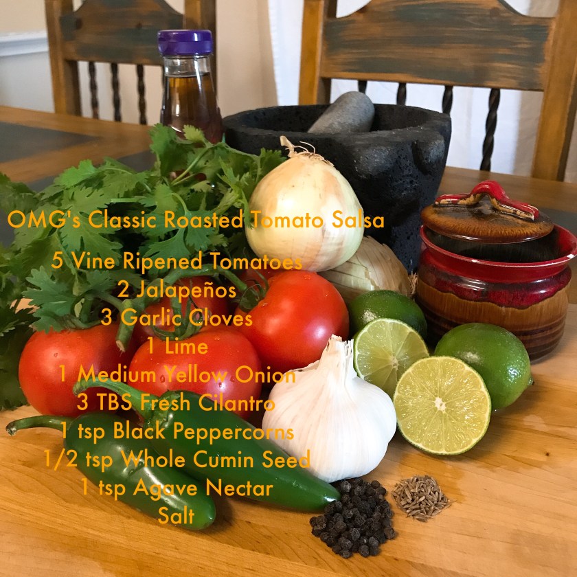 OMGs DFW Food - Classic Roasted Tomato Salsa