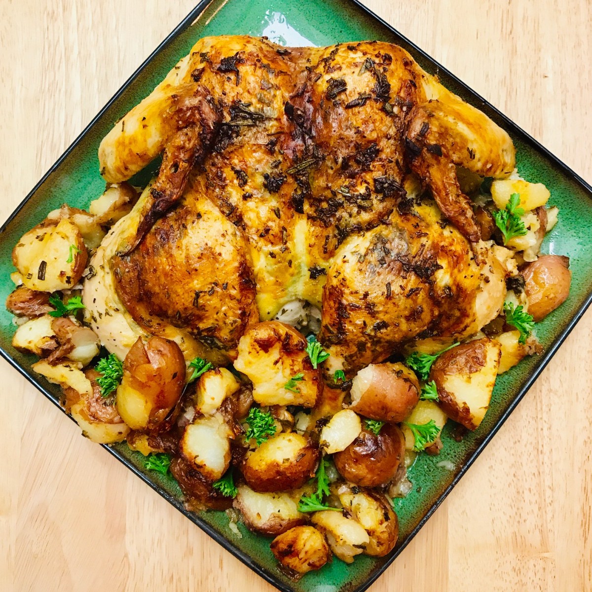 Spatchcocked Rosemary Lemon&nbsp;Chicken